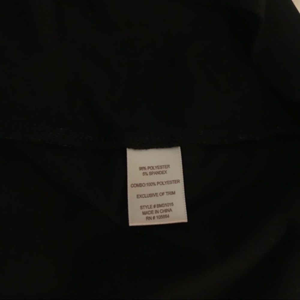 ❌ SOLD Badgley Mischka Black Tunic - Picture 6 of 8
